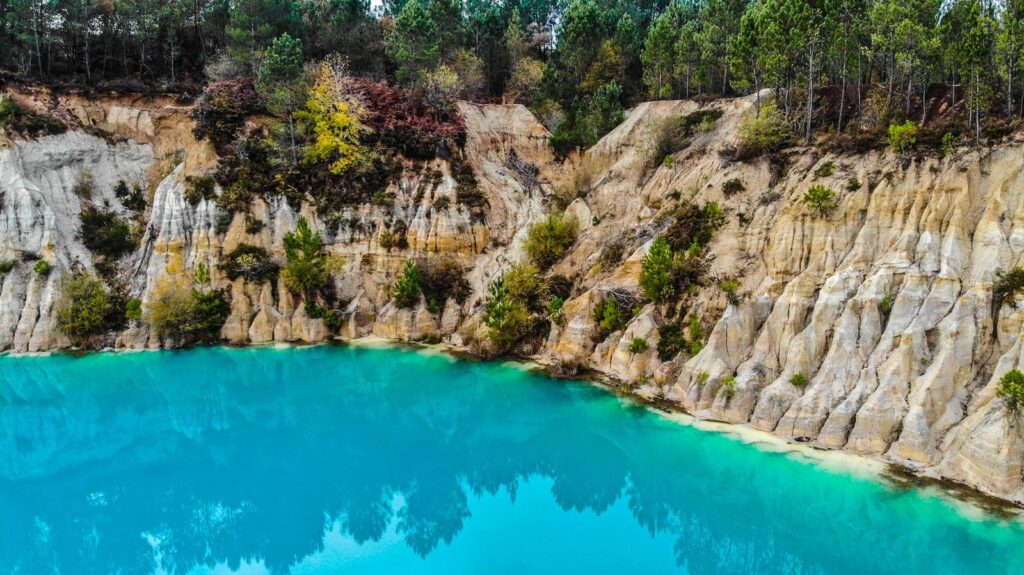 sentier de découverte des carrières d'argile