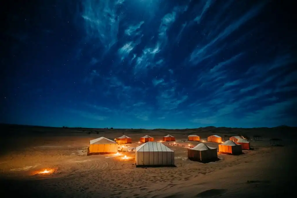 excursion nuit dans le desert marrakech