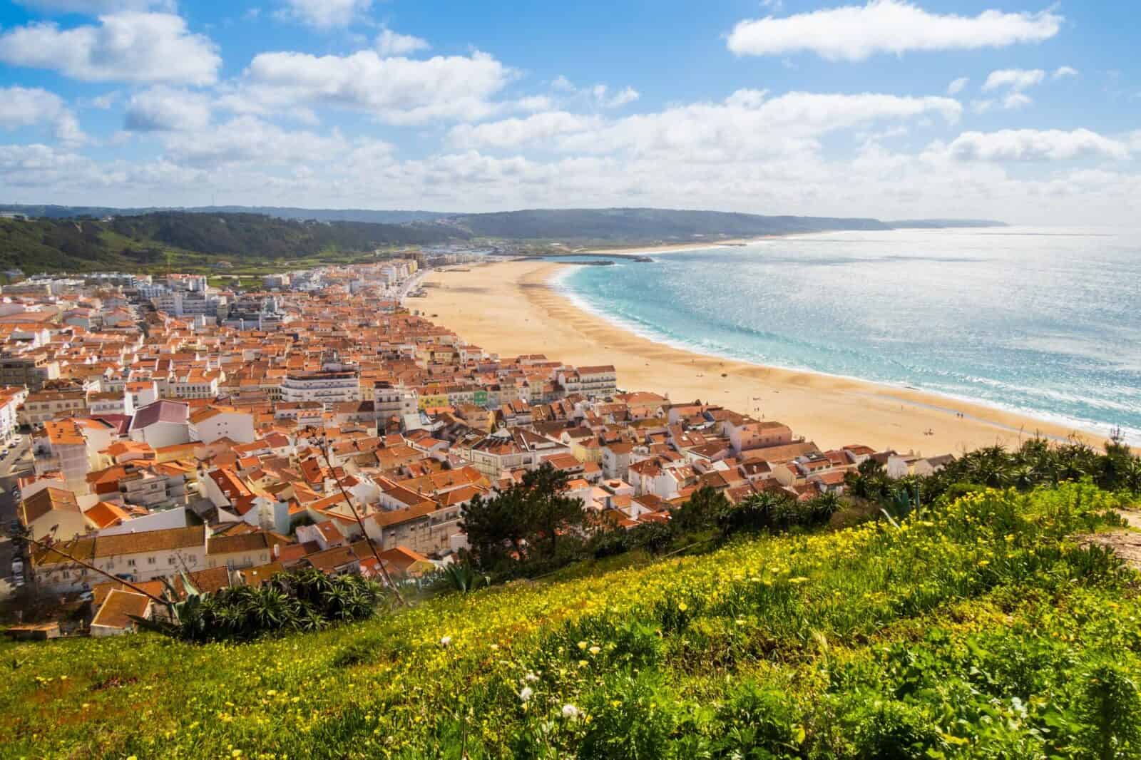 plage de nazaré portugal