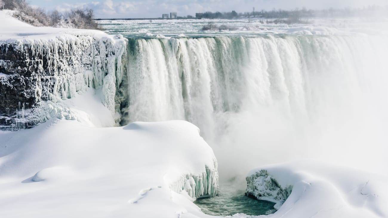 chute niagara hiver