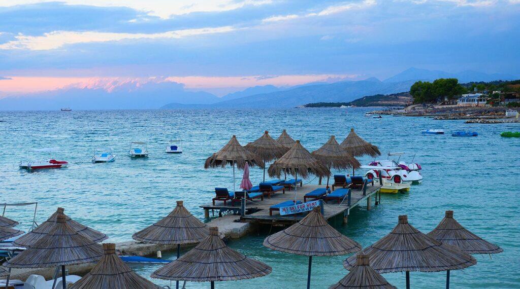 ksamil village albanie