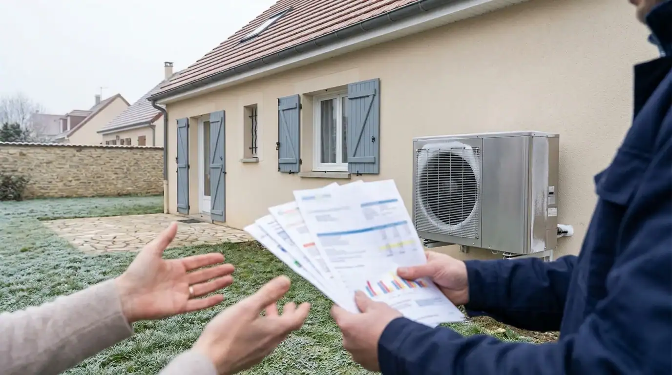 pompe à chaleur de dietrich alezio problème 1