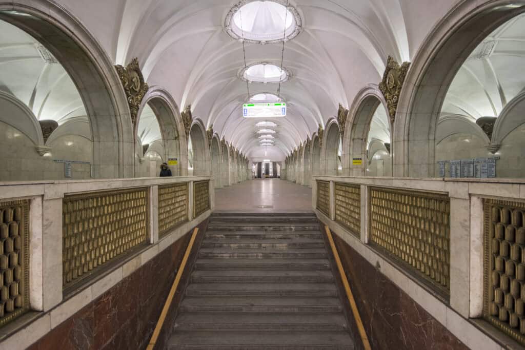 Metro-2 de Moscou ligne souterraine