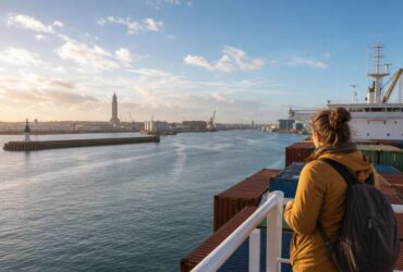 voyage en cargo depuis le havre