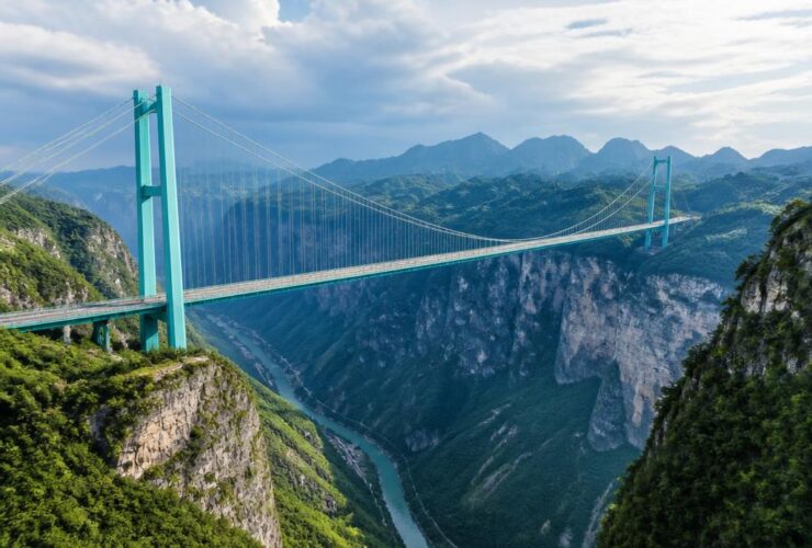 pont le plus haut du monde