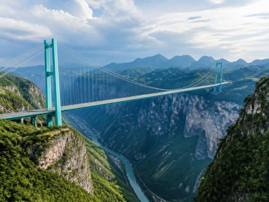 pont le plus haut du monde