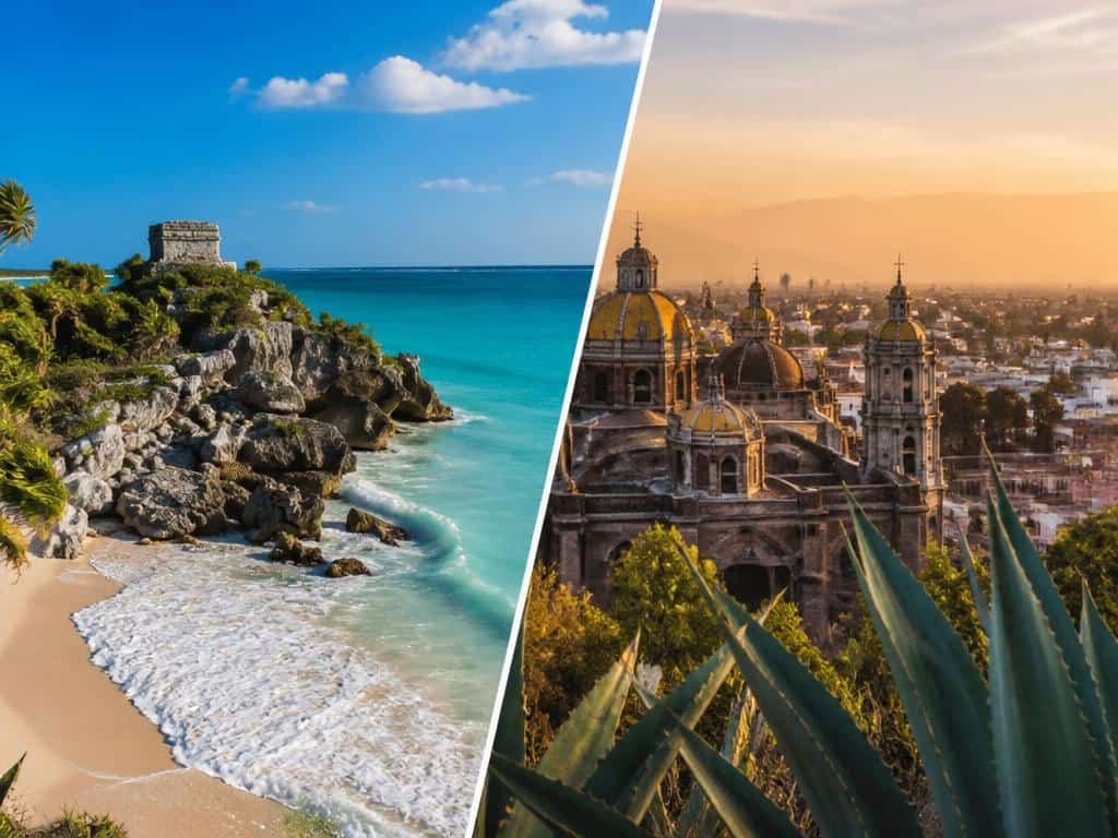 semaines au mexique de cancun a mexico