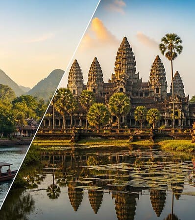 laos et cambodge