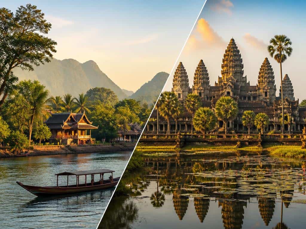 laos et cambodge