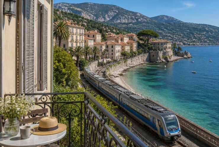 where to stay french riviera without a car