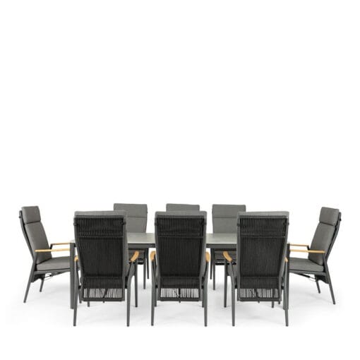 Apollo & Gravity 8 Seat Dining Set