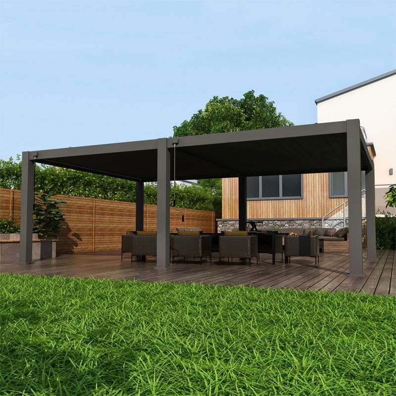 aluminium pergola