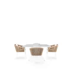 Rising & Moon 4 Seat Dining Set