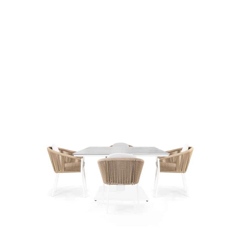 Rising & Moon 4 Seat Dining Set