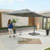 Nova Genesis Rectangular Cantilever Parasol - 3m x 2.5m