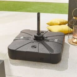 Cantilever Parasol Base - Sand & Water Fillable - 100 Litre
