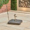 Concrete Parasol Base with Wheels - 50kg