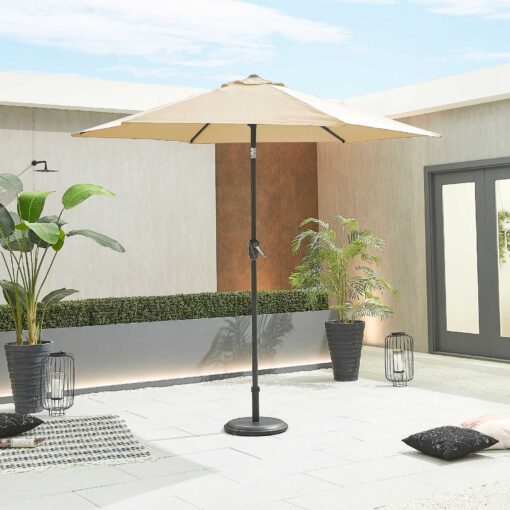 Nova Antigua Round Parasol - 2.7m