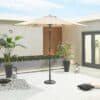 Nova Antigua Round Parasol - 3m