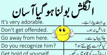 101 Daily Use English Sentences with Urdu Translation