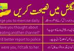ways to give advice in English