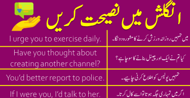 ways to give advice in English