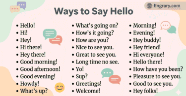 50 plus different ways to say hello in English for formal casual friendly and professional situations