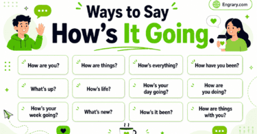 How’s it going phrases for work and texts in English with polite, casual, professional, and friendly check-in questions.