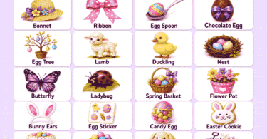 Easter Words for Kids List, Meanings & Pictures