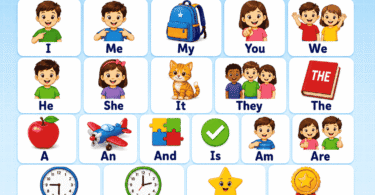Sight Words for Kids with Meanings, and Examples