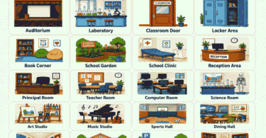 Places at School for Kids: Easy Preschool & Kindergarten List