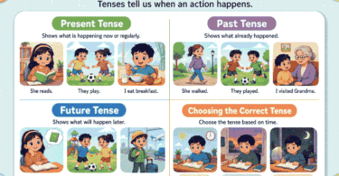 Tenses for Kids: Rules, Examples, and Practice