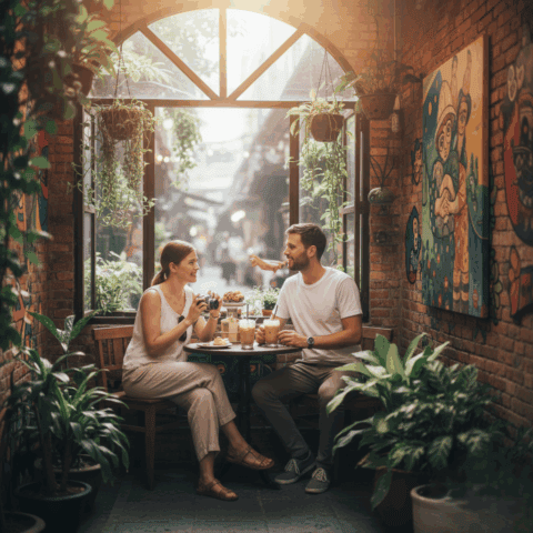 hidden gems cafe, bangkok, explorenique