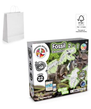 2 in 1 Fossil Excavation Kit II