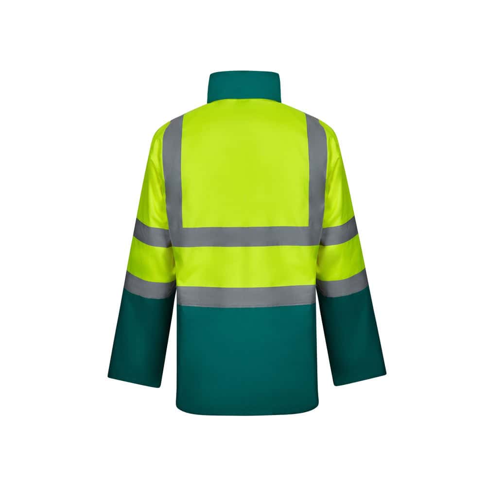 VL JUNO. Tvåfärgad 4-i-1 parkas (180g/m²), i polyester (100%) med PU-beläggning - Bild 11