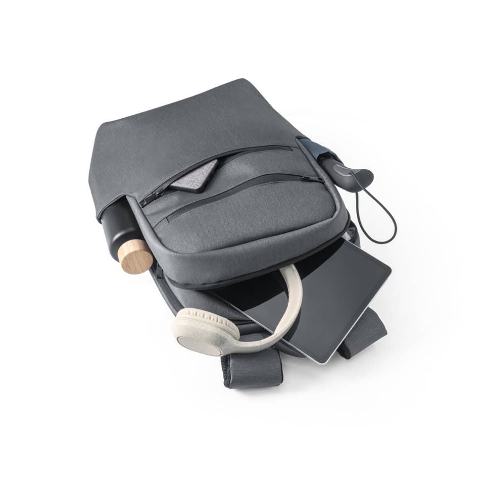 BROOKLYN. Vattentät 2 Tone Nylon 15'' laptop ryggsäck - Bild 5