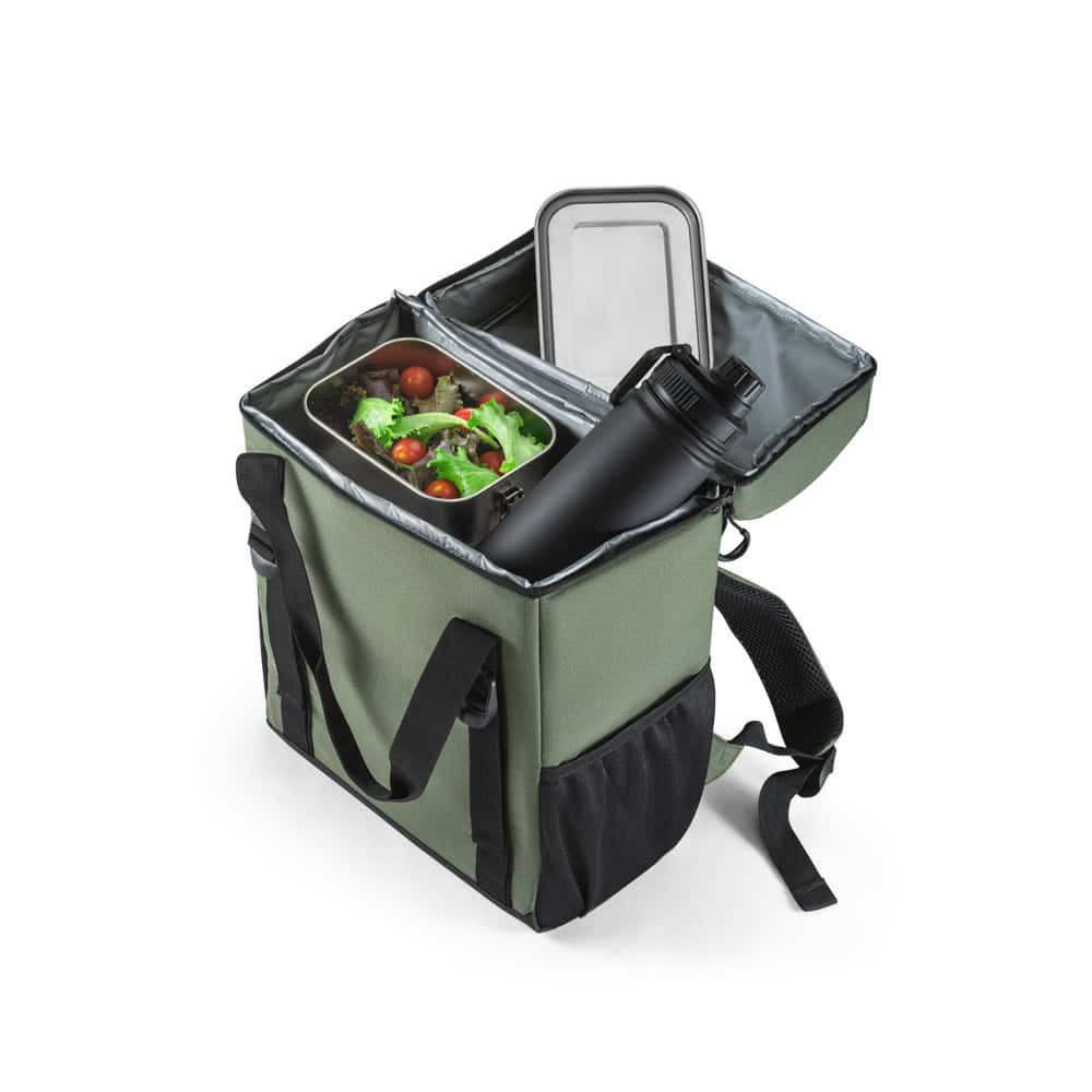 ROMA L. Kylväska som ryggsäck stoppad i återvunnen polyester 600D ripstop 16L - Bild 13