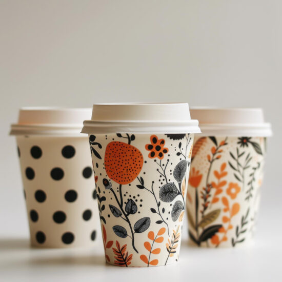 Pappersmugg, Pappersmugg med tryck, Pappersmugg 100 ml med tryck