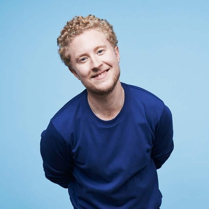 Portræt af komiker Jakob Thrane