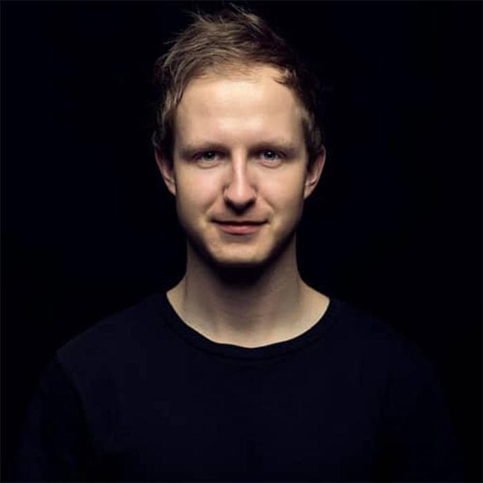 Portræt af komiker Kasper Porsdal