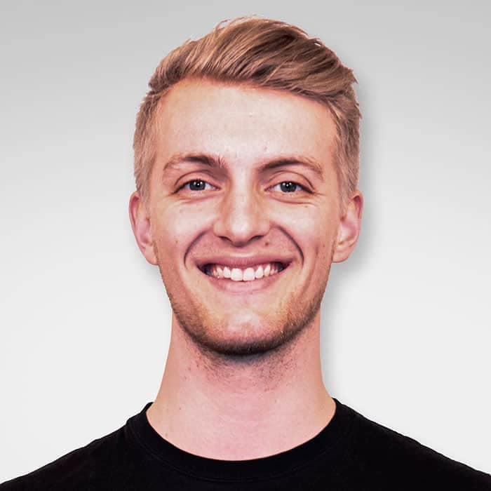 Portræt af komiker Niels Nielsen