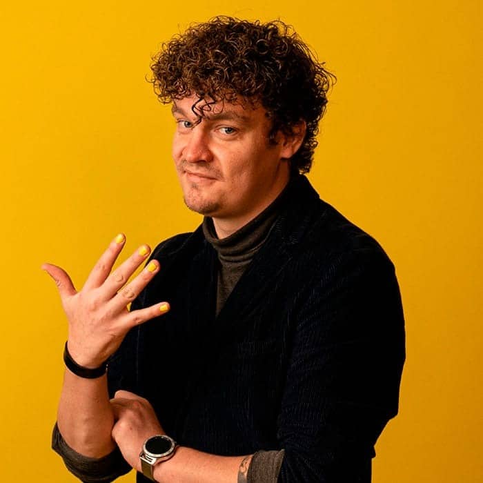 Portrætbillede af Simon Væver