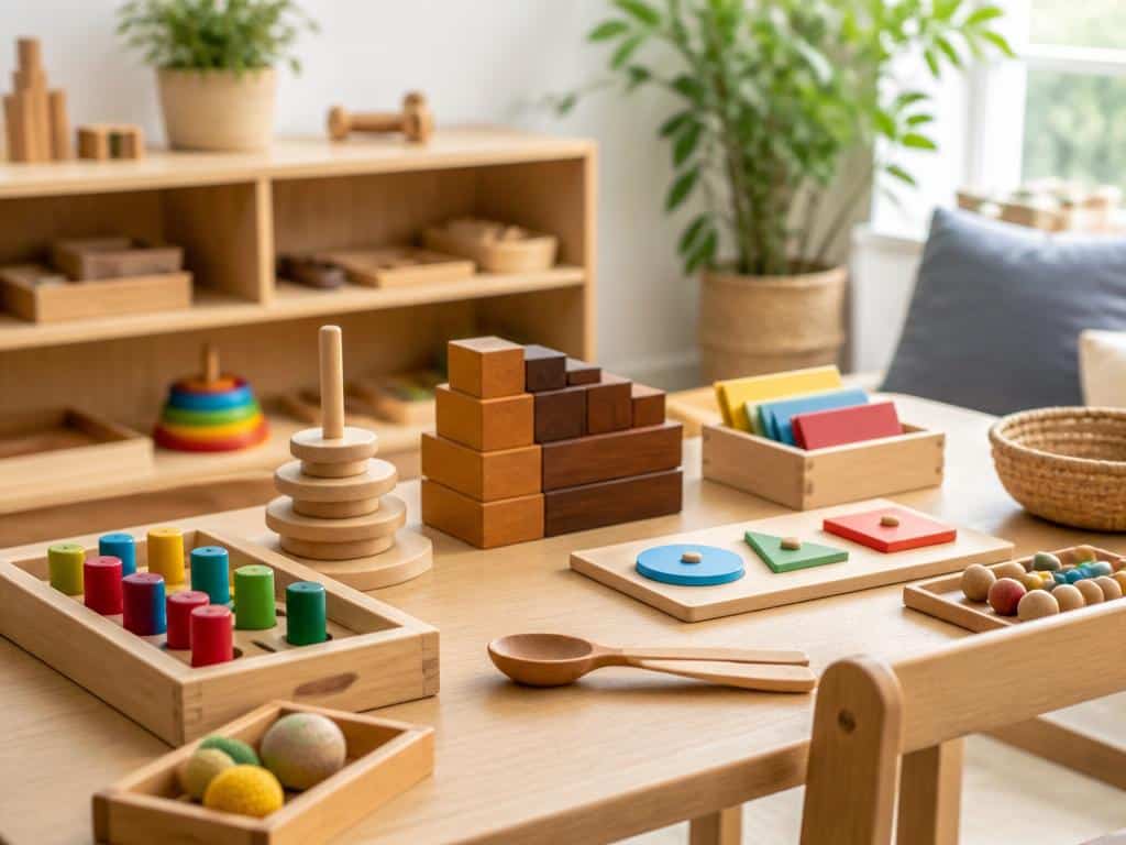 jouets inspires de la pedagogie montessori
