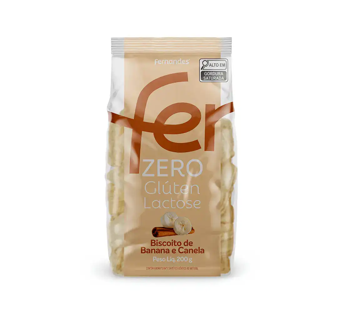 Biscoito de Banana e Canela 200g