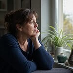 Nadine, en arrêt maladie depuis 2012