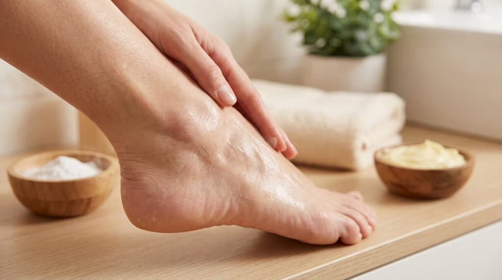 Pieds très secs bicarbonate de soude