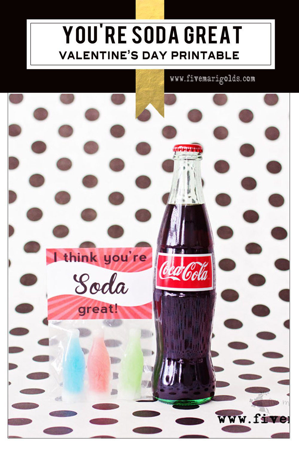 Soda great cola-inspired Valentine's Day printable