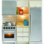 Lundby Kitchen Dollhouse Furniture