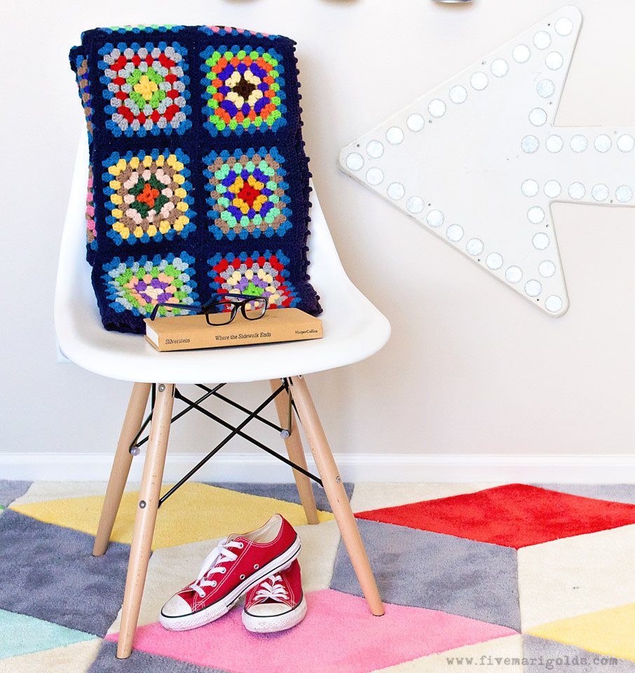 Big Boy Room Reveal: Decor for the Book Worm. | Five Marigolds #birchlanekids