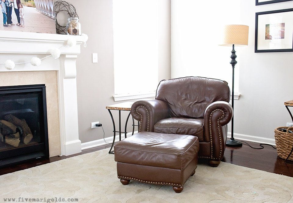 Living Room Makeover | One Room Challenge Week 3 | Five Marigolds